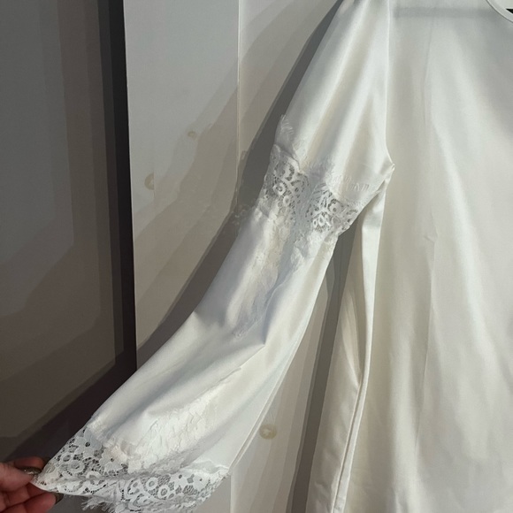 Women’s cream long top - Picture 2 of 5